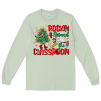 Matcha rockin around the clasroom teacher Long Sleeve Tee - MaliasSmallBusiness
