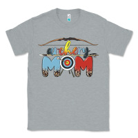 Heather Grey archery mom Classic Tee - MaliasSmallBusiness