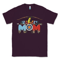 Plum archery mom Classic Tee - MaliasSmallBusiness