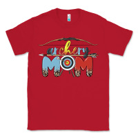 Red archery mom Classic Tee - MaliasSmallBusiness