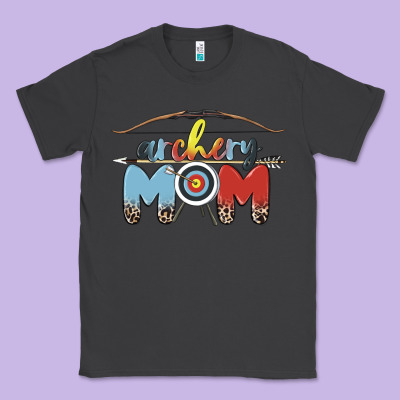 Archery Mom Classic Tee Designed By Maliassmallbusiness