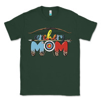 Sports Green archery mom Classic Tee - MaliasSmallBusiness