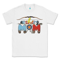 White archery mom Classic Tee - MaliasSmallBusiness