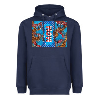 Navy American mom Heavyweight Hoodie - TumblerDesignByShophia