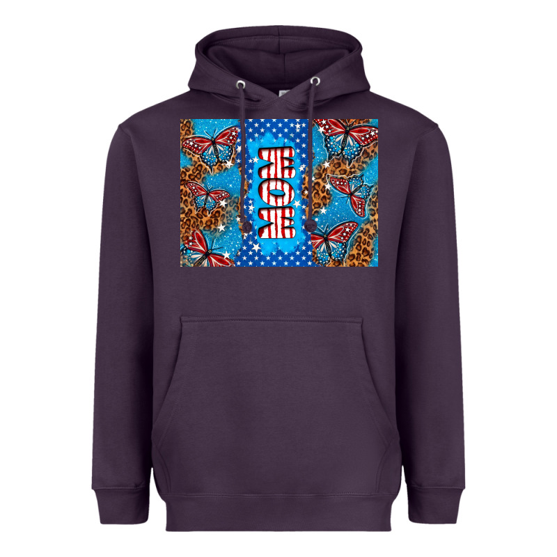 American Mom Heavyweight Hoodie by TumblerDesignByShophia | Teevron