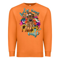 Carrot Holy cow i am cute baby cow Premium Sweatshirt - HowdyJamesFarm