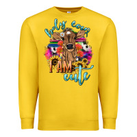 Lemon Holy cow i am cute baby cow Premium Sweatshirt - HowdyJamesFarm
