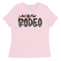 Bubblegum Pink ain't my firstpsd Ladies Tee - CowhideDigitalArt