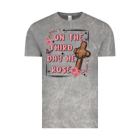 Cloud Rock on the third day  he rose Vintage Tee - MaliasSmallBusiness