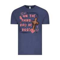 Vintage Denim on the third day  he rose Vintage Tee - MaliasSmallBusiness
