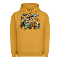 Pigment Peanut Butter Western Cat Mama Mother's Day Urban Hoodie - FaDigitalArtStudio