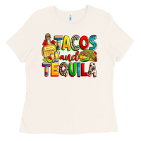 Bone tacos and tequila Ladies Tee - RanaPortraitStore