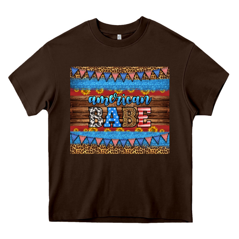 American Babe Tumbler Heavy Core Tee by HRA Design Shop | Teevron