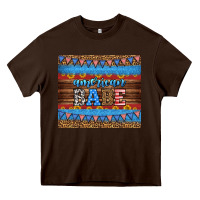 Chocolate Brown american babe tumbler Heavy Core Tee - HRA Design Shop