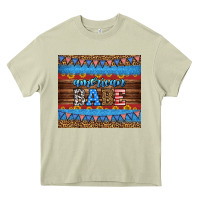 Mossy american babe tumbler Heavy Core Tee - HRA Design Shop