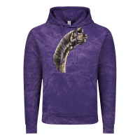 Cloud Purple brachiosaurus face Vintage Hoodie - LillyAllenDesigns