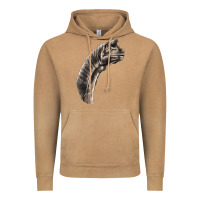 Vintage Camel brachiosaurus face Vintage Hoodie - LillyAllenDesigns