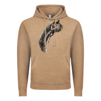 Vintage Coffee brachiosaurus face Vintage Hoodie - LillyAllenDesigns