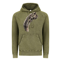 Vintage Olive brachiosaurus face Vintage Hoodie - LillyAllenDesigns