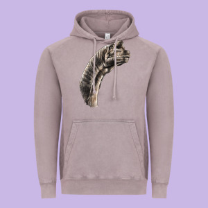 Brachiosaurus Face Vintage Hoodie Designed By Lillyallendesigns
