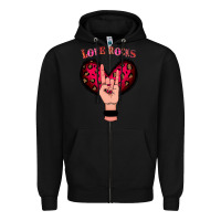 Black Love Rocks Zipper Hoodie - Bettercallsaul