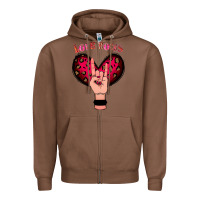 Chestnut Love Rocks Zipper Hoodie - Bettercallsaul