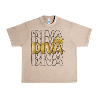 French Oak diva Urban Heavy Tee - MaliasSmallBusiness