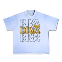 Grape Ice diva Urban Heavy Tee - MaliasSmallBusiness
