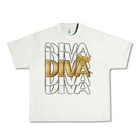 Pistachio diva Urban Heavy Tee - MaliasSmallBusiness