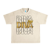 Sandshell diva Urban Heavy Tee - MaliasSmallBusiness