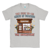 Moon Dust the way to my heart is through the bookstore Classic Tee - MaliasSmallBusiness