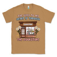 Toasted Coconut the way to my heart is through the bookstore Classic Tee - MaliasSmallBusiness