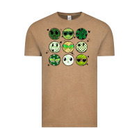 Vintage Coffee funny st patrick's day Vintage Tee - MaliasSmallBusiness