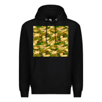 Black camouflage with glitter Premium Hoodie - TumblerDesignByShophia