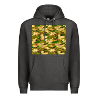 Charcoal Heather camouflage with glitter Premium Hoodie - TumblerDesignByShophia