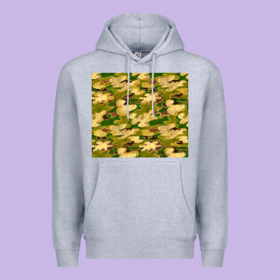 Camouflage With Glitter Premium Hoodie Designed By Tumblerdesignbyshophia