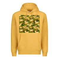 Mustard camouflage with glitter Premium Hoodie - TumblerDesignByShophia
