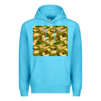 Ocean Blue camouflage with glitter Premium Hoodie - TumblerDesignByShophia