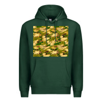 Sports Green camouflage with glitter Premium Hoodie - TumblerDesignByShophia