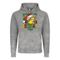 Cloud Rock Santa's Favorite Softball player Vintage Hoodie - NancyCooperArtShop