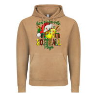 Vintage Camel Santa's Favorite Softball player Vintage Hoodie - NancyCooperArtShop