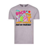 Vintage Zinc rock the test don't stress! just do your best Vintage Tee - JahusDesignShop