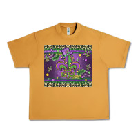 Peanut Butter mardi gras fleur de lis Urban Heavy Tee - MaliasSmallBusiness