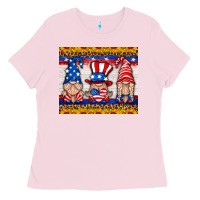Bubblegum Pink usa gnome mouse pad Ladies Tee - HRA Design Shop