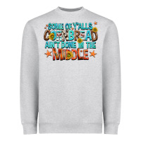 Heather Grey some of yalls cornbread aint done in the middle Heavyweight Sweatshirt - NancyCooperArtShop