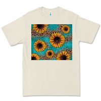 Bone sunflower turquoise glitter Premium Tee - JahusDesignShop
