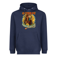 Navy Busy doing Cowgirl shit Heavyweight Hoodie - HowdyJamesFarm