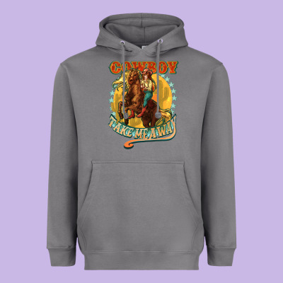Busy Doing Cowgirl Shit Heavyweight Hoodie Designed By Howdyjamesfarm