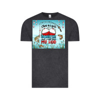 Vintage Black show me your bobbers and i will show my rod Vintage Tee - MaliasSmallBusiness
