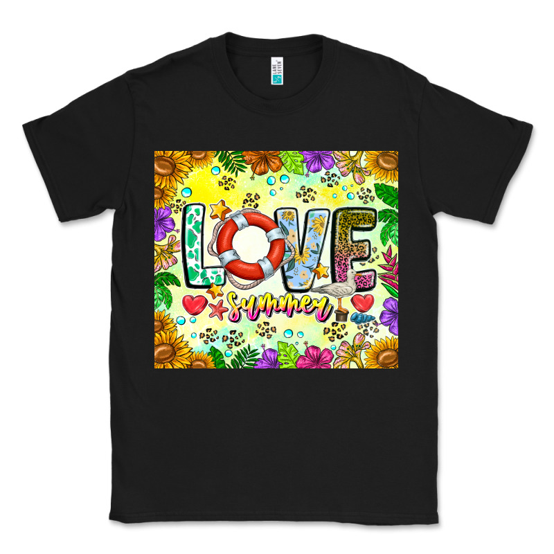 Love Summer Classic Tee by CowhideDigitalArt | Teevron